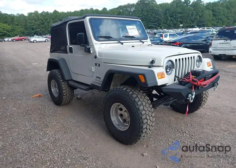 2005 Jeep Wrangler X из США, поврежденный, VIN 1J4FA39S35P333511